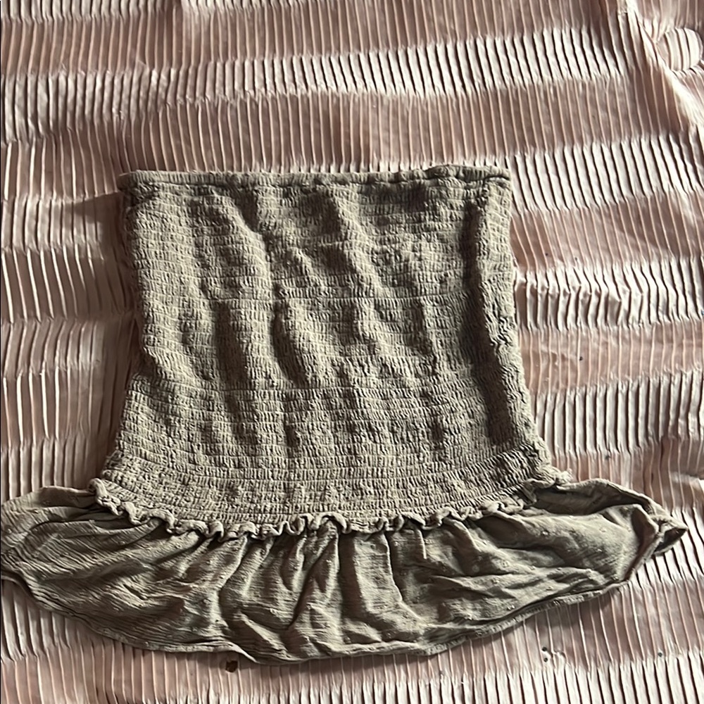Love Tree Textured Top in Warm Brown